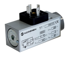 0882400000000000, 18D Electro-mechanical pneumatic pressure switch, 40 ... 420 bar