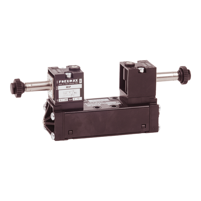 Pneumax 1011.52.3.5.M4R - 5/2 Techno Solenoid Solenoid Valve 2 Watt - pneumaticsystems