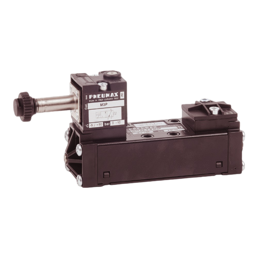 Pneumax 1011.52.2.4.M3R - ISO 1 5/2 Techno Sol/Sol Valve (Ext Pilot)
