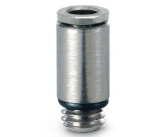 1022A0818, Pneufit 10 Push-in fitting, Adaptor, Straight, Internal hex, 8mm, G1/8