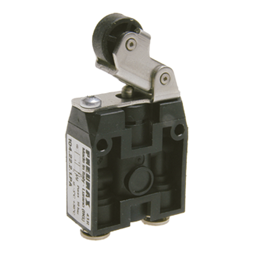 Pneumax 104.22.2.1/1.P.C - 2/2 Plastic Roller Lever Rear Normally Closed - pneumaticsystems