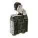 Pneumax 104.22.2.1/1.P.C - 2/2 Plastic Roller Lever Rear Normally Closed - pneumaticsystems