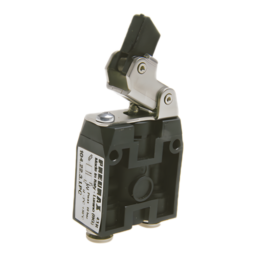 Pneumax 104.22.3.1.P.A - 2/2 Roller Lever Unideirectional Valve Rear Normally Open - pneumaticsystems