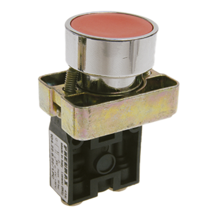 Pneumax 104.52.6.22/3.P.C - 5/2 Green Push Spring Button Valve Rear Normally Closed - pneumaticsystems