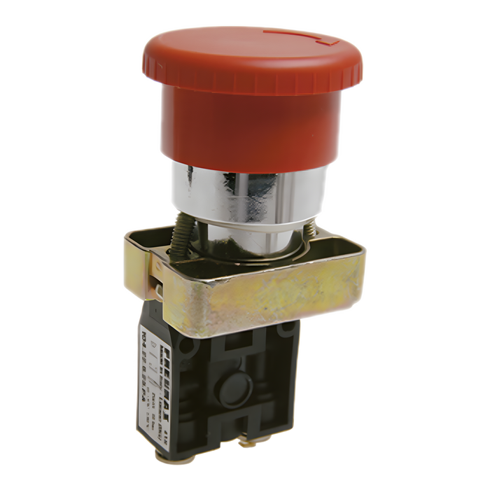 Pneumax X104.32.6.22/1PC MV Push Button Red Spring