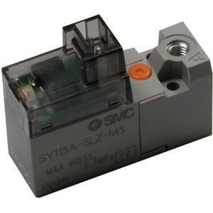 SY114-5LOU-Q, SY100, SY100, 3 Port Direct Operated Valve, Rubber Seal