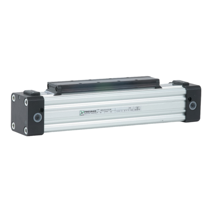 Pneumax 1605.40.400.01.MG Magnetic Rodless Cylinder with Linear Guide Unit 40 ¬Ø Stroke 400 - pneumaticsystems