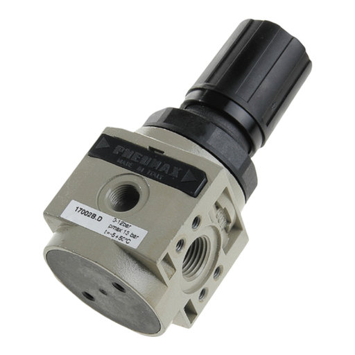 Pneumax 17002B.D.L Size 1 Modular Regulator 1/4 0-12 Bar N/R - pneumaticsystems