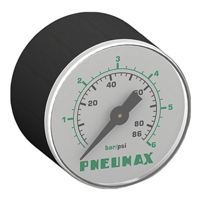 Pneumax 17070A.C-KPA Pressure Gauge 40mm 0-1200 KPA - pneumaticsystems