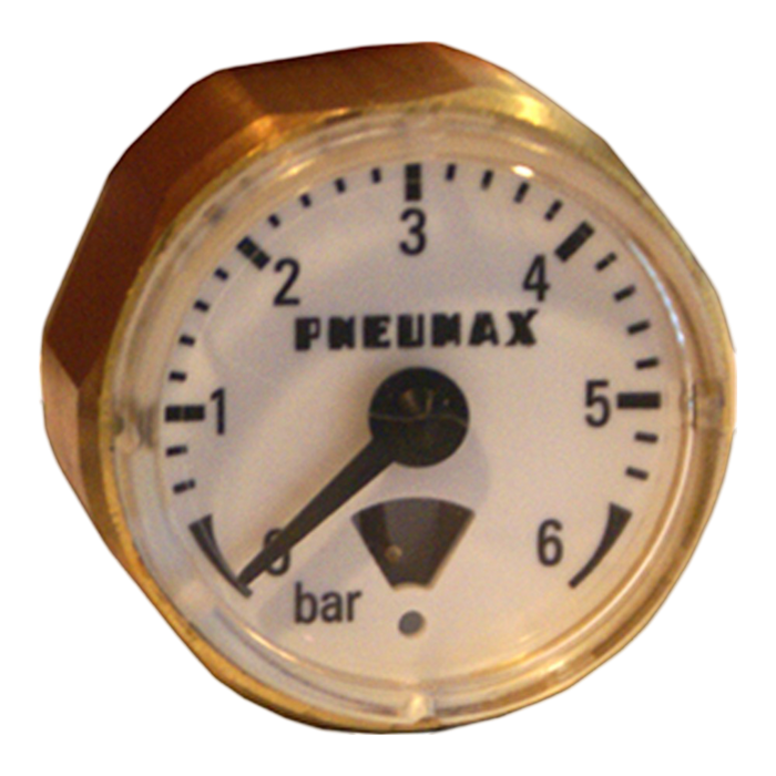Pneumax 17070M.C Pressure Gauge Diameter 23mm 0-12 Bar - pneumaticsystems