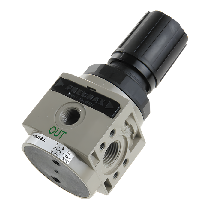 Pneumax 17002B.C Size 1 Modular Regulator 1/4 0-8 Bar" - pneumaticsystems