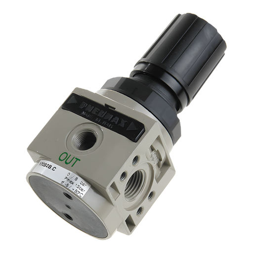 Pneumax 17002A.A Size 1 Modular Regulator 1/8 0-2 Bar" - pneumaticsystems