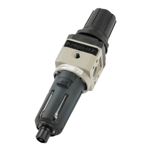 Pneumax 17104B.C.B Size 1 Techno Filter/Reg 1/4 50¬µm 0-4 Bar" - pneumaticsystems