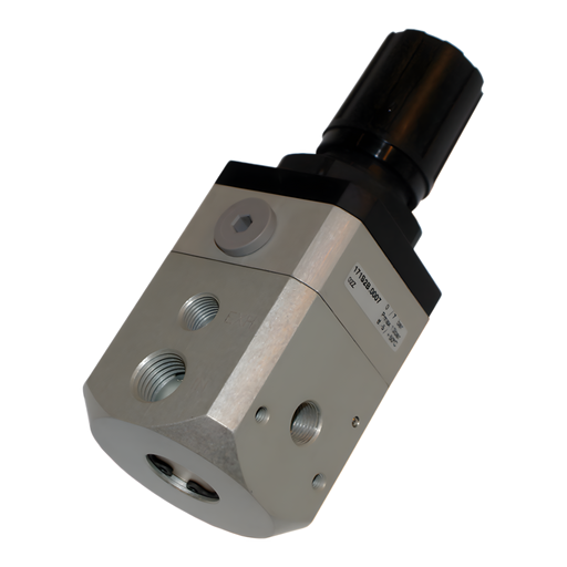 Pneumax 171S2B.0002 1/4 Size 1 0-2 Bar Precision Regulator" - pneumaticsystems