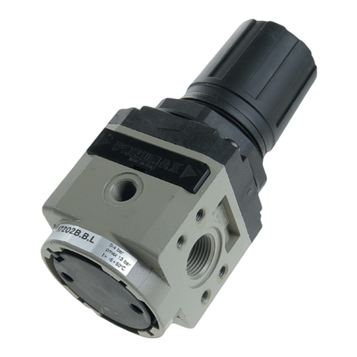 Pneumax 17202B.B.SM Size 2 Regulator 3/8 0-4 Bar I/R" - pneumaticsystems