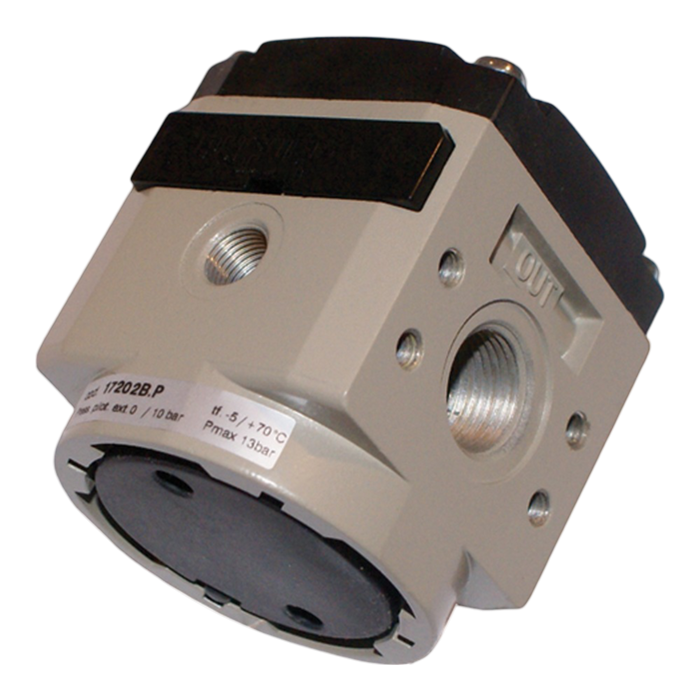 Pneumax 17202B.C.SM Size 2 Regulator 3/8 0-8 Bar I/R" - pneumaticsystems