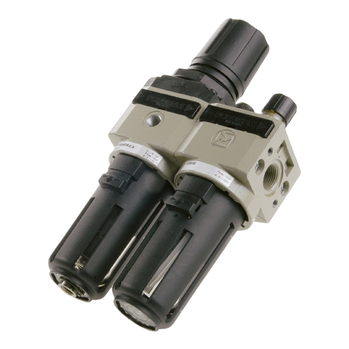 Pneumax X17204A.B.C.S Size 2 Filter/Reg 1/4 20¬µm 0-8 Bar Autodrain ATEX II 3GD" - pneumaticsystems