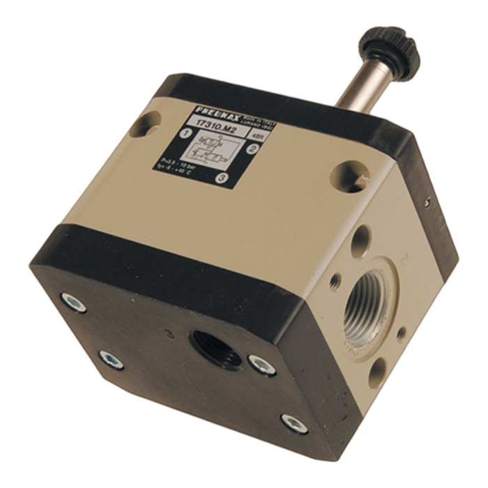Pneumax 17310.M2/9 1/2 Size 3 Soft Start Valve Electropneumatic (2Watt)" - pneumaticsystems