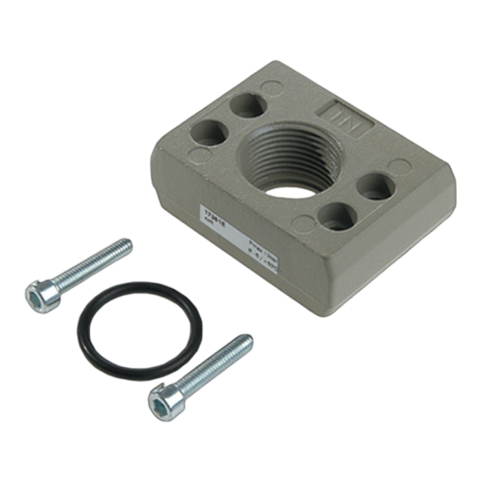 Pneumax 17382E Size 3 3/4 Flange Adaptor (Outlet) - pneumaticsystems