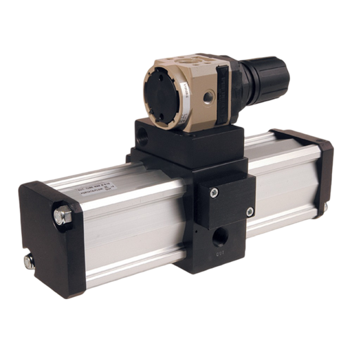 Pneumax 1763.BR Base c/w Pressure Reducer ¬Ø 63 - pneumaticsystems