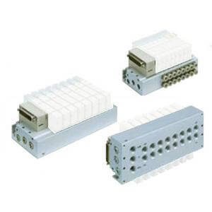 SS5Y3-50F1-04B-KC6F, SY - NEW, SS5Y3-50/51, 3000 Series Manifold, D-sub Connector, Flat Ribbon Cable (IP40)