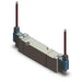 VQZ2450-5LO1-Q, VQZ1000/2000/3000, VQZ**5*, 1000/2000/3000 Series, 5 Port Solenoid Valve, Base Mounted