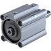 CQ2WB100TF-15DZ, CQ2-Z, C(D)Q2W, Compact Cylinder, Double Acting Double Rod w/Auto Switch Mounting Groove