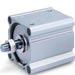 CDQ2B140TF-125DCMZ, CQ2-Z, C(D)Q2, Compact Cylinder, Double Acting, Single Rod, Large Bore w/Auto Switch Mounting Groove