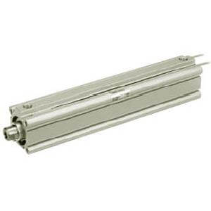 CDQ2A32TF-250DCZ, CQ2-Z, C(D)Q2, Compact Cylinder, Double Acting Single Rod, Long Stroke w/Auto Switch Mounting Groove