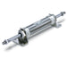 CM2WB25TF-75Z, CM2-Z, C(D)M2W-Z, Air Cylinder, Double Acting, Double Rod