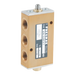 Pneumax 214/2.52.0.1 5/2 Plunger Valve - pneumaticsystems