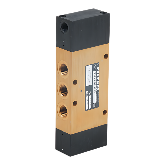 Pneumax 214/2.52.11.12 5/2 Pneumatic Actuated Valve - pneumaticsystems