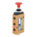 Pneumax 214/2.52.8.1/2 5/2 Pushbutton Valve - pneumaticsystems