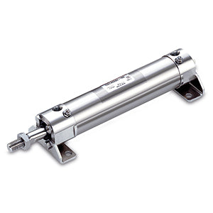 CG5EA40TFSR-75, CG5, C(D)G5-S, Stainless Steel Cylinder, Double Acting, Single Rod