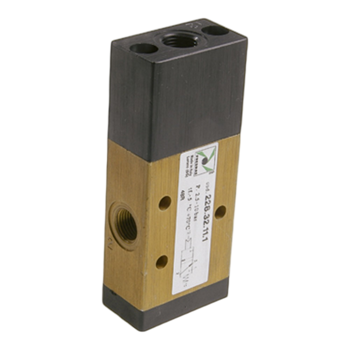 Pneumax 228.32.11.1NA G1/8 3/2 Pilot Spring Return N/O - pneumaticsystems