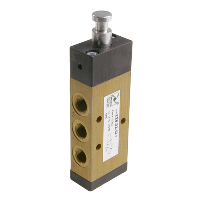 Pneumax 238.52.11.1 G1/8 5/2 VALVE - PILOT/SPRING Poly Seals - pneumaticsystems