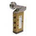 Pneumax 228.52.2.11/1 G1/8 5/2 Lever Roller Ball Bearing Valve with Pilot Return - pneumaticsystems
