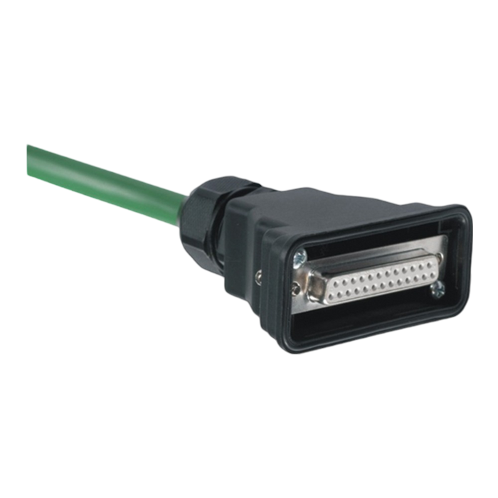 Pneumax 2400.25.05.00 25 Pin Inline Connector Cable 5mtr (IP40) - pneumaticsystems