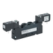 Pneumax 2415.53.31.35.09 G1/8 18mm 5/3 Closed Centres Sol/Sol 24Vdc Earth - pneumaticsystems