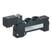 Pneumax 2431.52.00.36.15 G1/4 18mm FLAT 5/2 Solenoid/Differential 24Vac Downward - pneumaticsystems