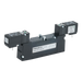 Pneumax 2445.53.32.35.12 18mm VDMA 5/3 Open Centres Sol/Sol 24Vdc Downward - pneumaticsystems