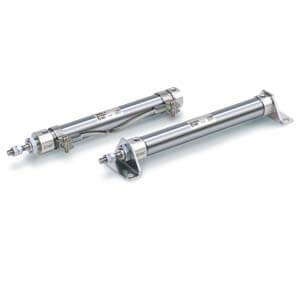 CDJ2B16-25Z-B, CJ2-Z, C(D)J2-Z, Air Cylinder, Double Acting, Single Rod