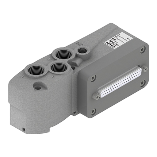 Pneumax 2530.03.00 OPTYMA32-F Right End Plate Closed - pneumaticsystems