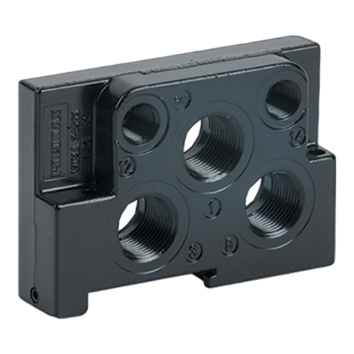Pneumax 2640.03 26mm VDMA Left Inlet Base - pneumaticsystems