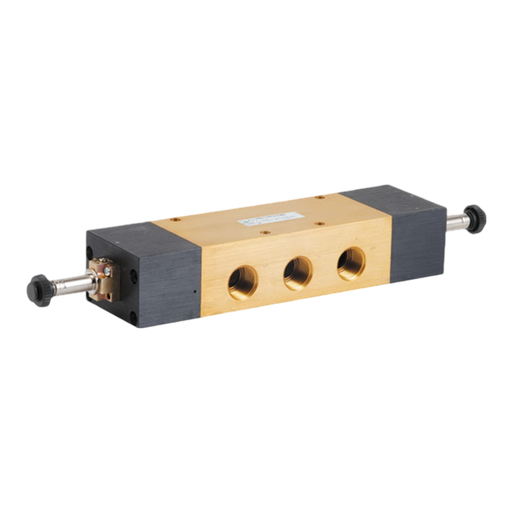 Pneumax 452/1.52.0.0.M2 G1/2 5/2 Inline Solenoid Solenoid Valve - pneumaticsystems