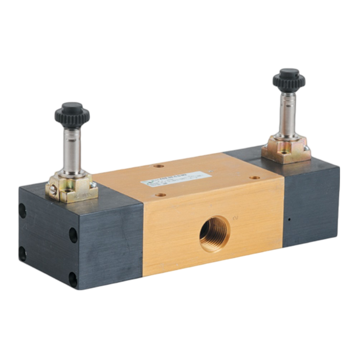 Pneumax 452/1.32.0.0.M2/9 G1/2 3/2 Inline Solenoid Valve (2 Watt Stem) - pneumaticsystems