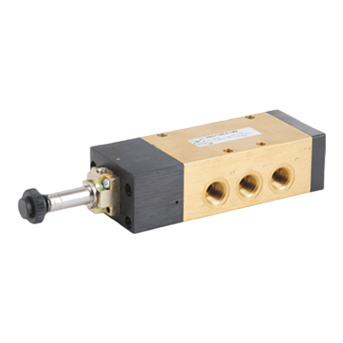 Pneumax 464/1.52.0.1.M2 1/4 5/2 Solenoid Spring Valve" - pneumaticsystems