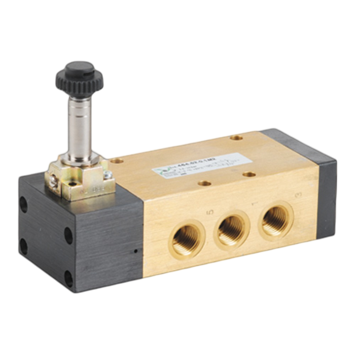 Pneumax 464.52.0.1.M2/9 G1/4 5/2 Solenoid Spring Valve (2 Watt Stem) - pneumaticsystems