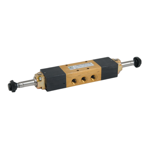 Pneumax 468/1.53.32.0.0.M2 G1/8 5/3 Open Centres Sol/Sol Valve - pneumaticsystems