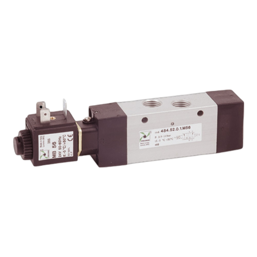 Pneumax 484.52.0.1.M58 Sol.-spring + MB58 (230 VAC 50/60 Hz) - pneumaticsystems
